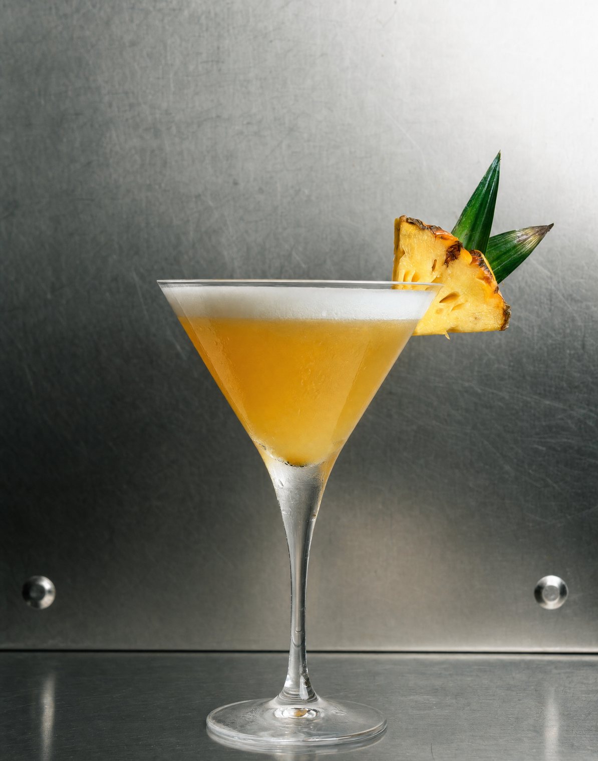 Pornstar martini with fresh pineapple