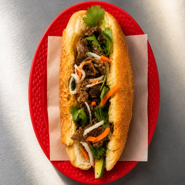 Bánh mì Beef pepperclaat