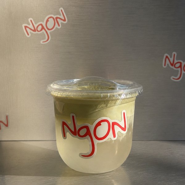 Coconut & matcha cloud